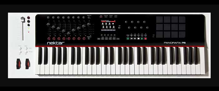 Toàn cảnh Bàn Phím Midi Nektar Panorama P6 - Chính hãng