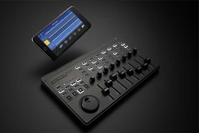 Bàn Điều Khiển Korg nanoKONTROL Studio kết nối với các thiết bị điện tử thông minh nhờ bluetooth