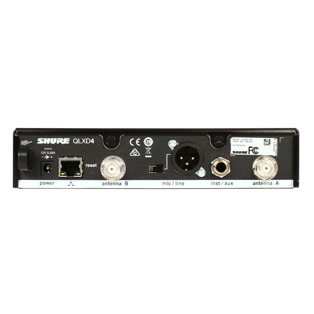 Shure QLXD24/B87A - G50 Band | Chính hãng - Trả góp 0%