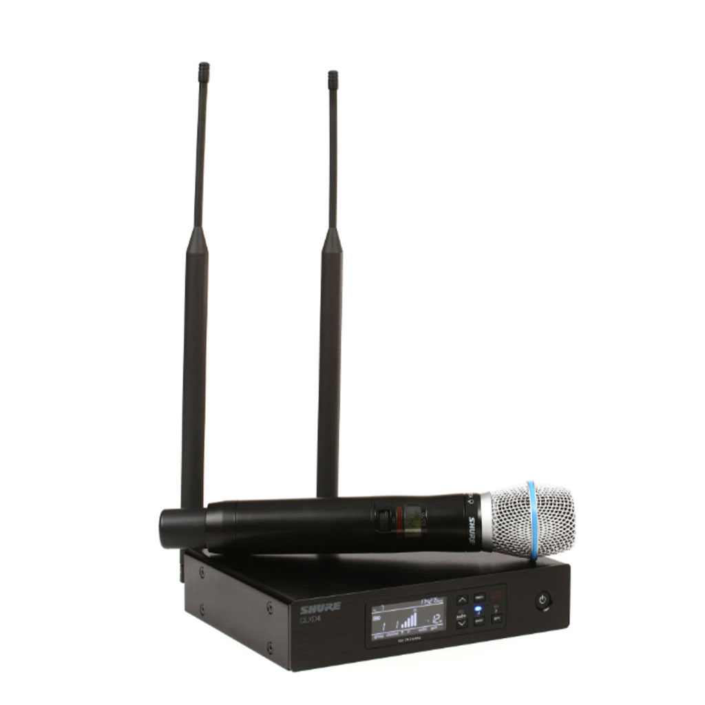 Shure QLXD24/B87A - V50 Band | Chính hãng - Trả góp 0%