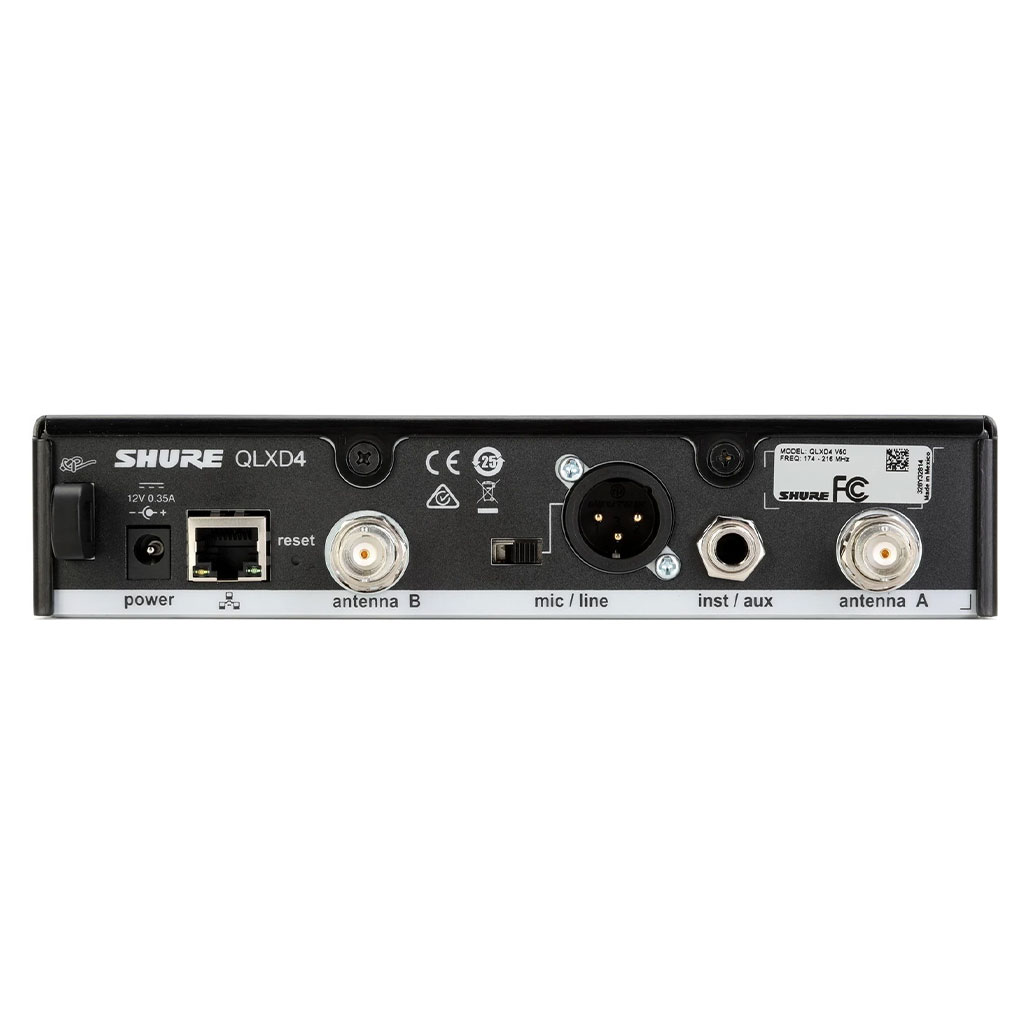 Shure QLXD4 - V50 Band | Chính hãng - Trả góp 0%