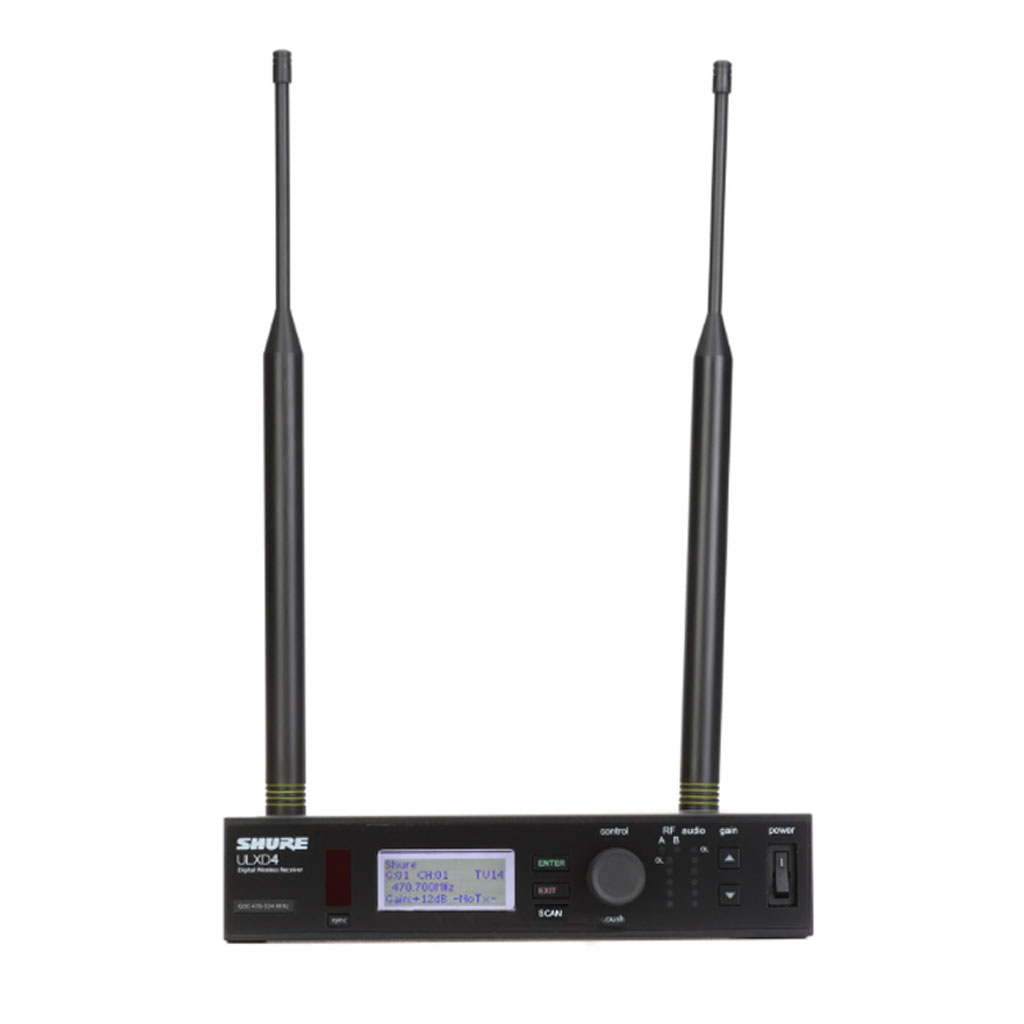 Shure ULXD4 - G50 Band | Chính hãng - Trả góp 0%
