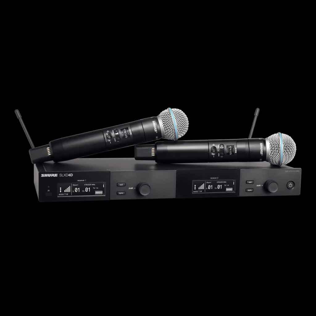 Shure SLXD24D/B58 - G58 | Chính hãng - Trả góp 0%
