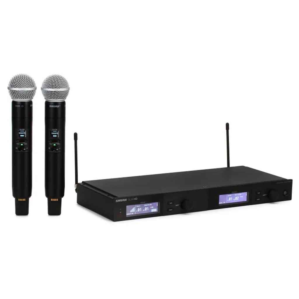 Shure SLXD24D/SM58 - G58 | Chính hãng - Trả góp 0%