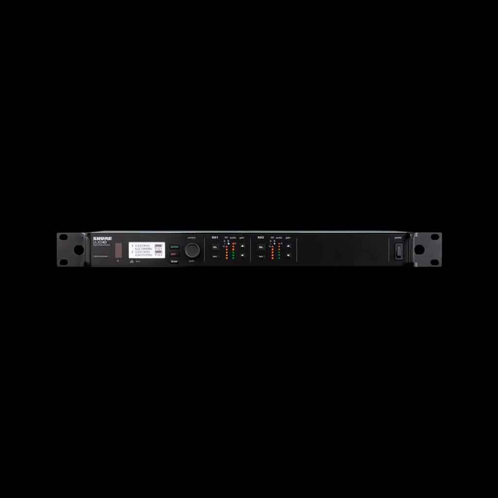 Bộ thu sóng Shure ULXD4D-GV - H50 Band | Chính hãng - Trả góp 0%