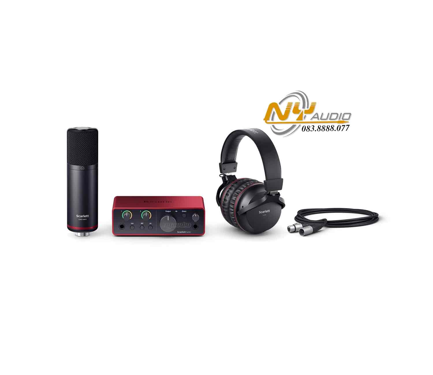  Combo thu âm Focusrite Solo Studio 4th | Trả góp online qua CMND | Lãi suất 0%  