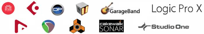 Những ứng dụng mà Đàn Midi keyboard Nektar Impact GX61 có thể kết nối 