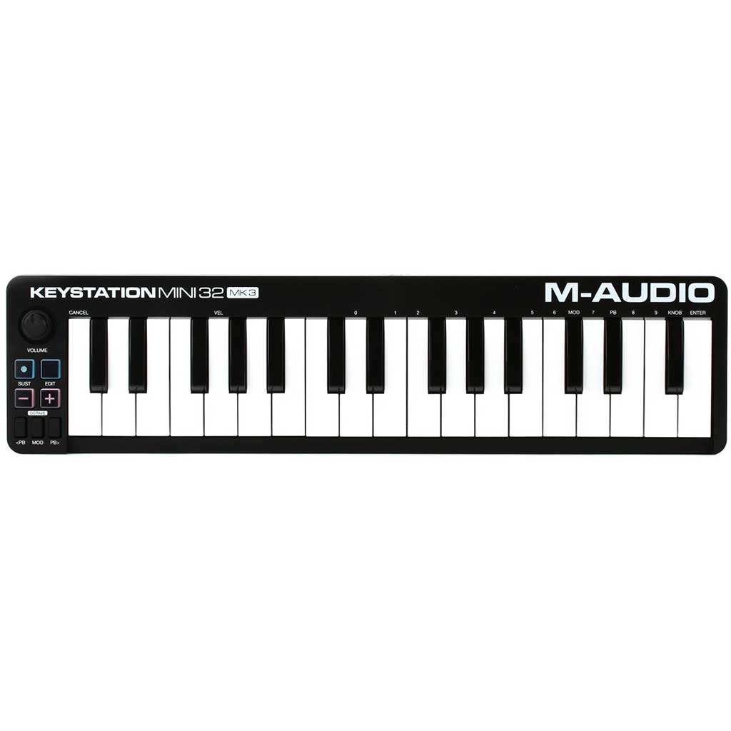 Đàn Midi M-Audio KeystationMini 32 MK3 là sản phẩm đáng tin cậy đối với nhạc sĩ