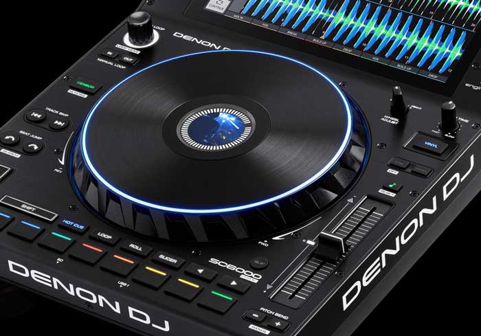 Đầu DJ Độc Lập Denon SC6000 Prime tích hợp turntable cao cấp 