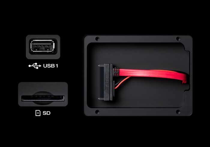 Đầu DJ Độc Lập Denon SC6000 Prime tích hợp cả cổng USB và thẻ nhớ SD
