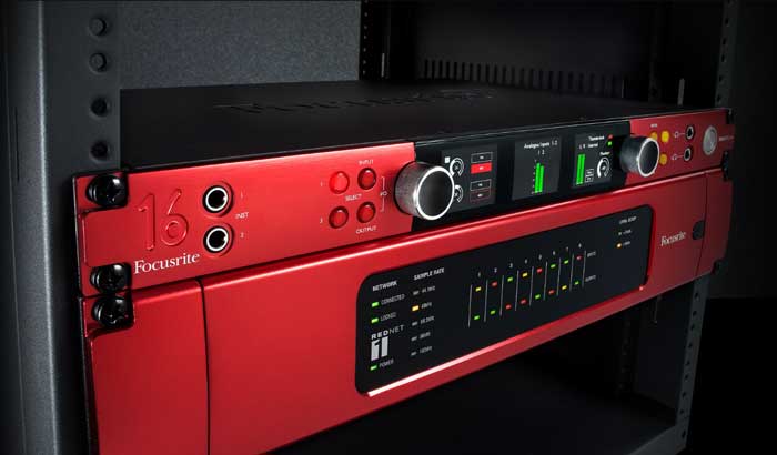 Sound Card Focusrite Red 16Line trang bị công nghệ JetPLL™ độc quyền, giúp giảm thiểu jitter và đảm bảo đồng bộ tín hiệu hoàn hảo