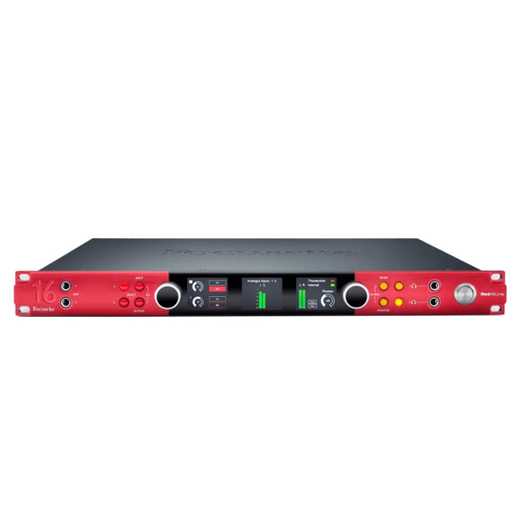 Sound Card Focusrite Red 16Line là mảnh ghép hoàn hảo trong bất kỳ dự án âm nhạc nào