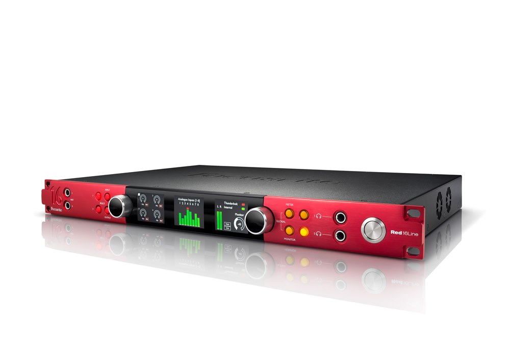 Sound card thu âm chuyên nghiệp Focusrite Red 16Line Audio Interface 