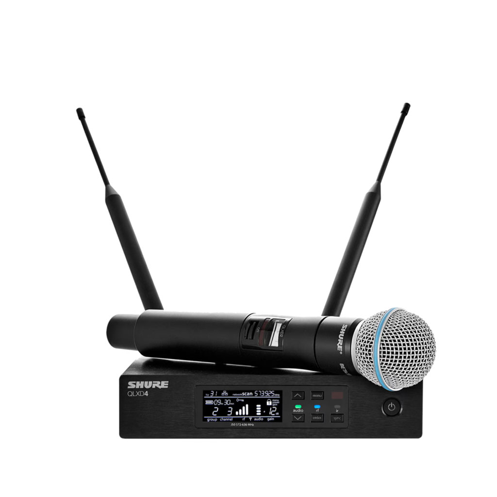 Shure QLXD24/B58 - V50 Band | Chính hãng - Trả góp 0%