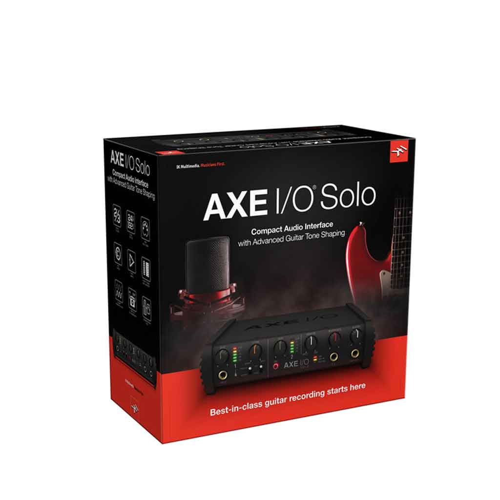 IK Multimedia AXE I/O SOLO | Chính hãng - Trả góp 0%