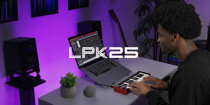 Midi Keyboard Akai LPK25 có thể kết nối với đa thiết bị 
