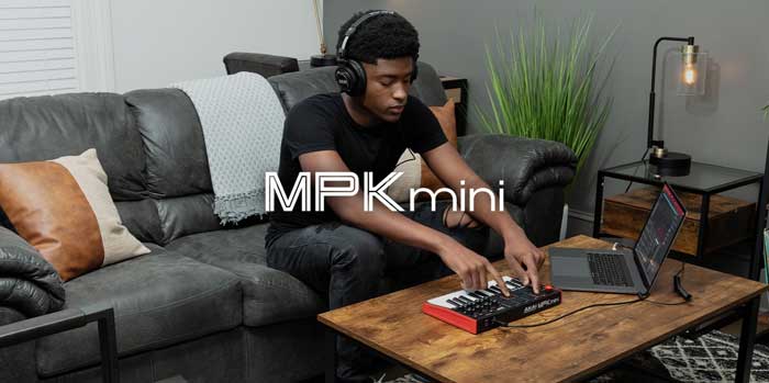 Bàn Phím Midi Akai MPK Mini MK3 được các nhạc sĩ trẻ tin dùng