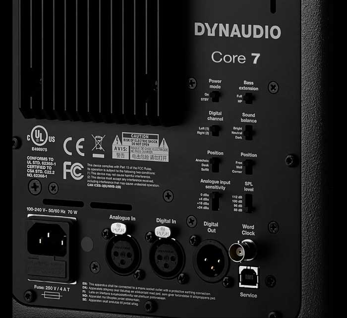 Loa Kiểm âm Dynaudio Core 7 âm trầm sâu, âm cao tơi nhuyễn, thiết kế bền bỉ