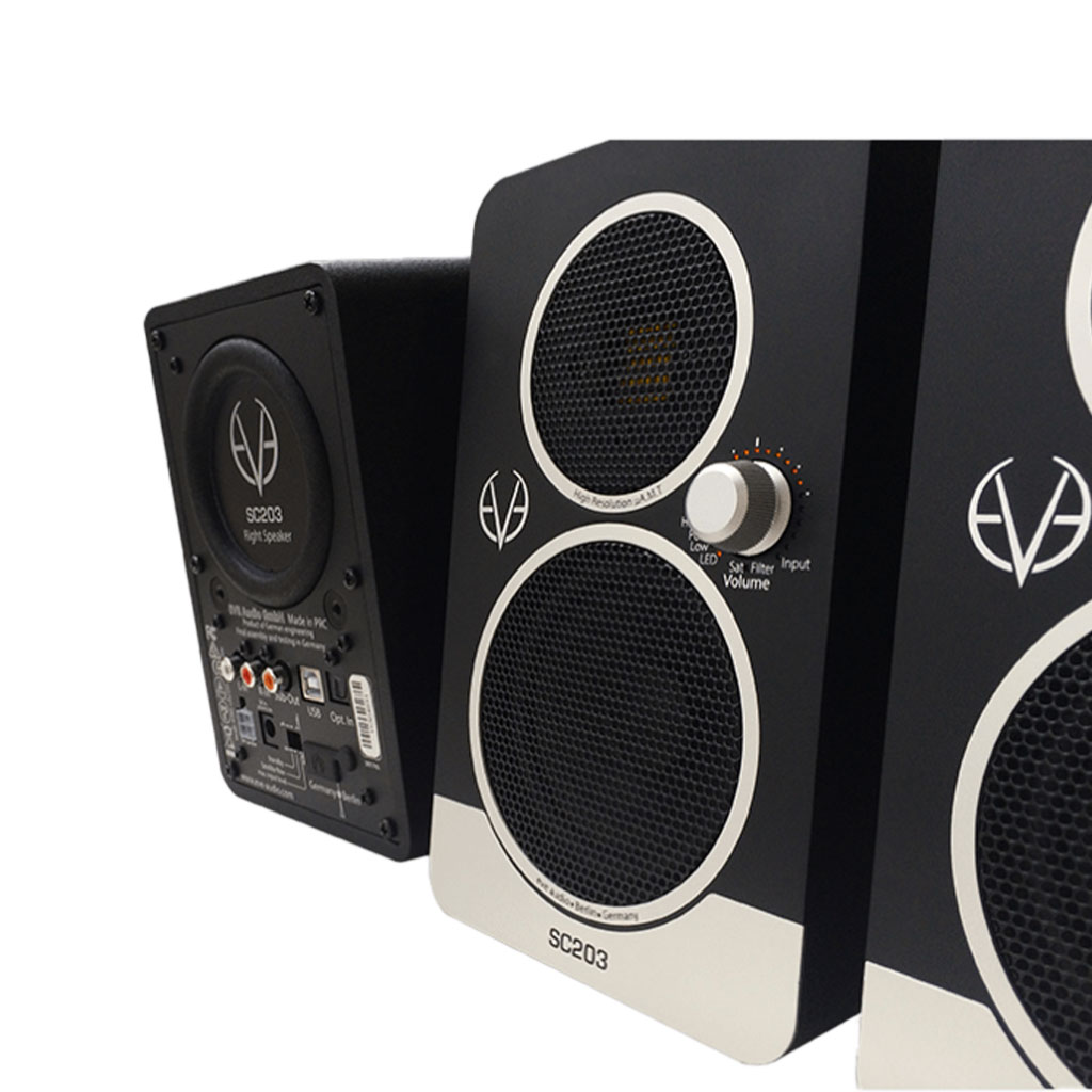 Loa kiểm âm Eve Audio SC203 âm bass sâu, âm treble rõ nét, hoàn hảo cho phòng thu chuyên nghiệp