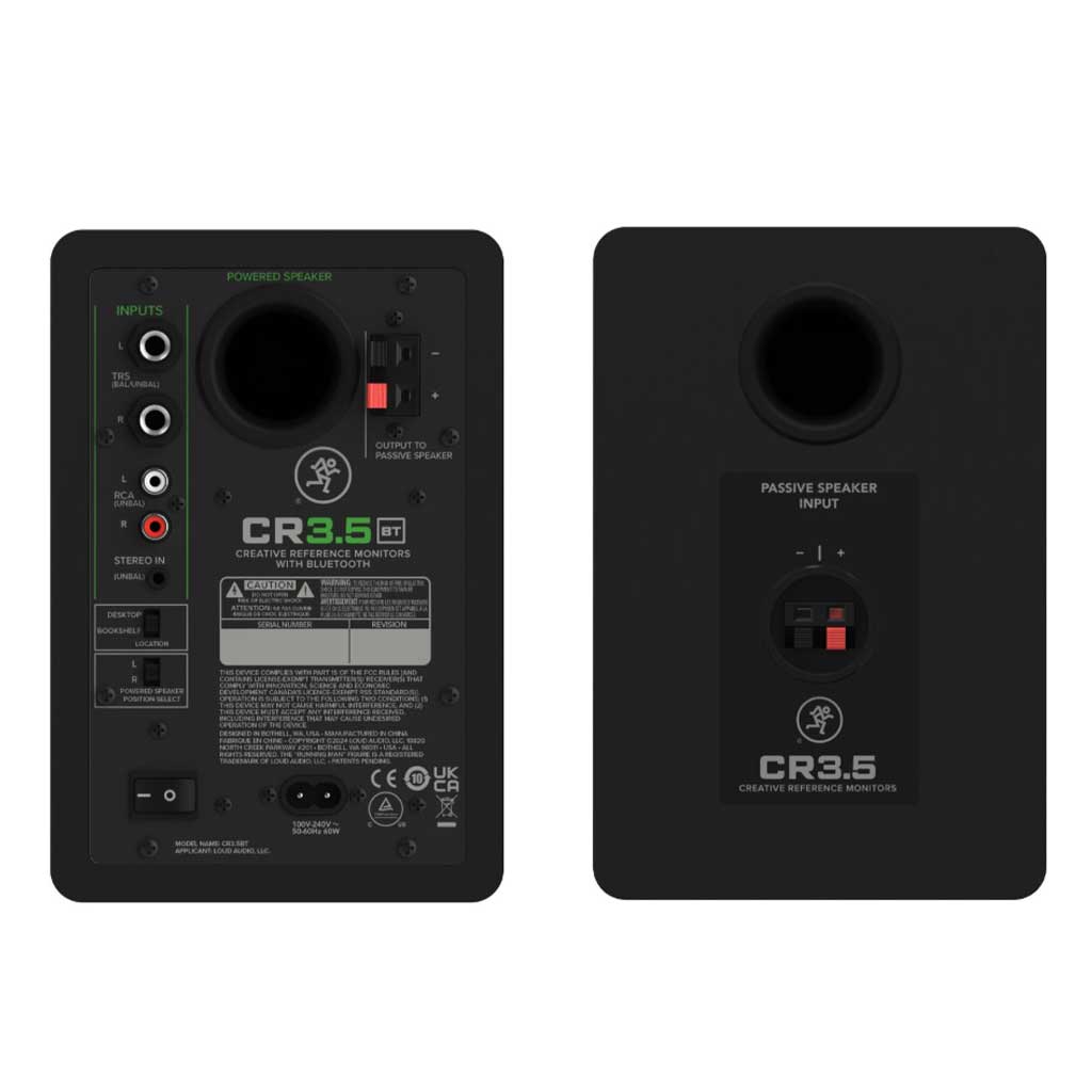 Loa Kiểm Âm Mackie CR3.5BT Gen 3 - Studio Monitor Có Bluetooth