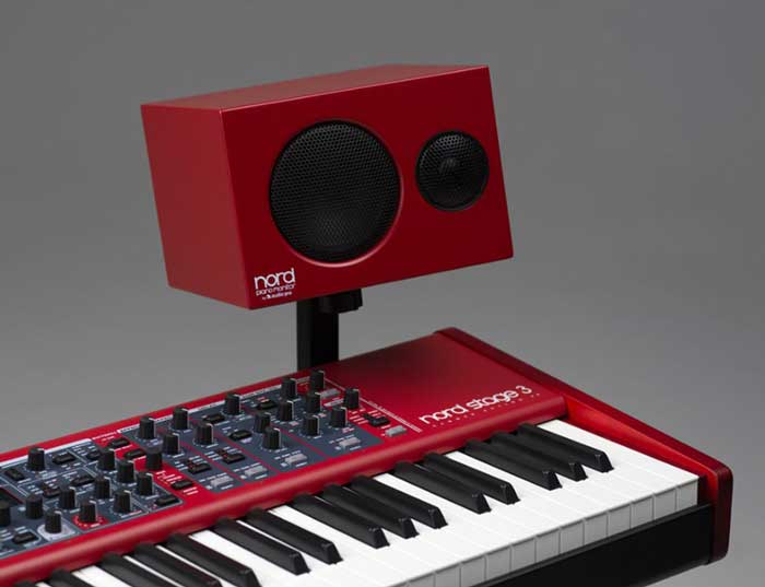 Loa Kiểm Âm Nord Piano Monitor V2 thiết kế thích hợp cho mọi môi trường 