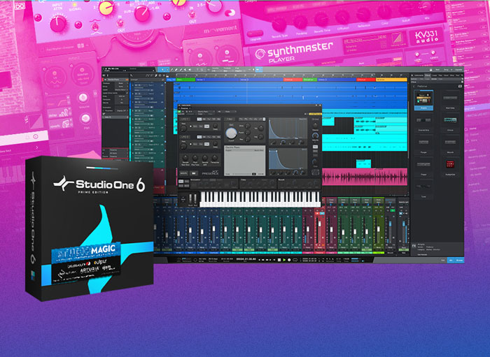Phần mềm tặng kèm khi sở hữu Loa kiểm âm PreSonus Eris 4.5BT 2nd Gen
