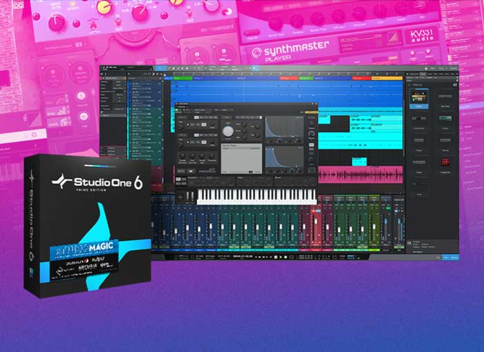 Phần mềm tặng kèm khi sở hữu Loa Kiểm Âm PreSonus R80 V2