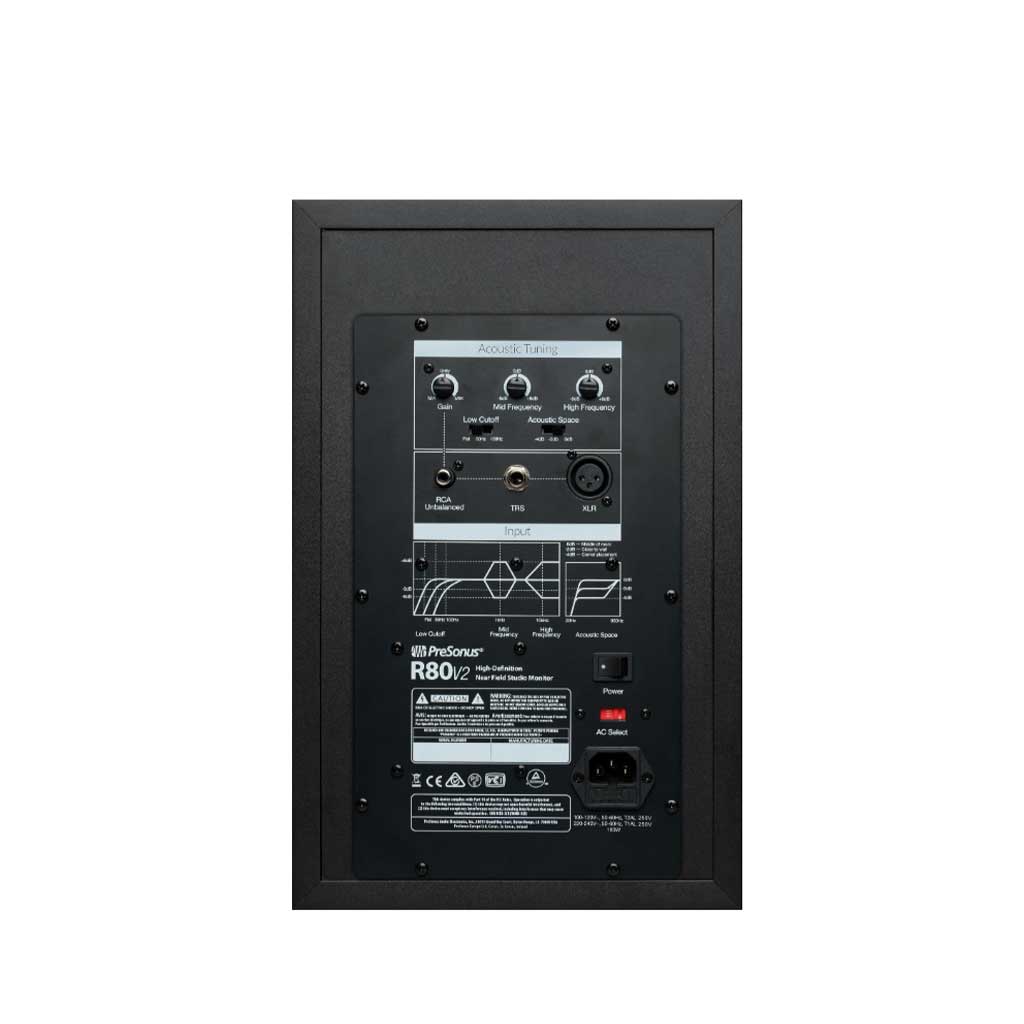 Loa Kiểm Âm PreSonus R80 V2 - Studio Monitor - Chính Hãng
