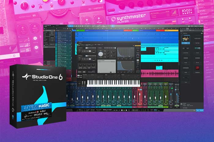 Phần mềm tặng kèm khi sở hữu Loa kiểm âm PreSonus Sceptre S6 - Chính hãng