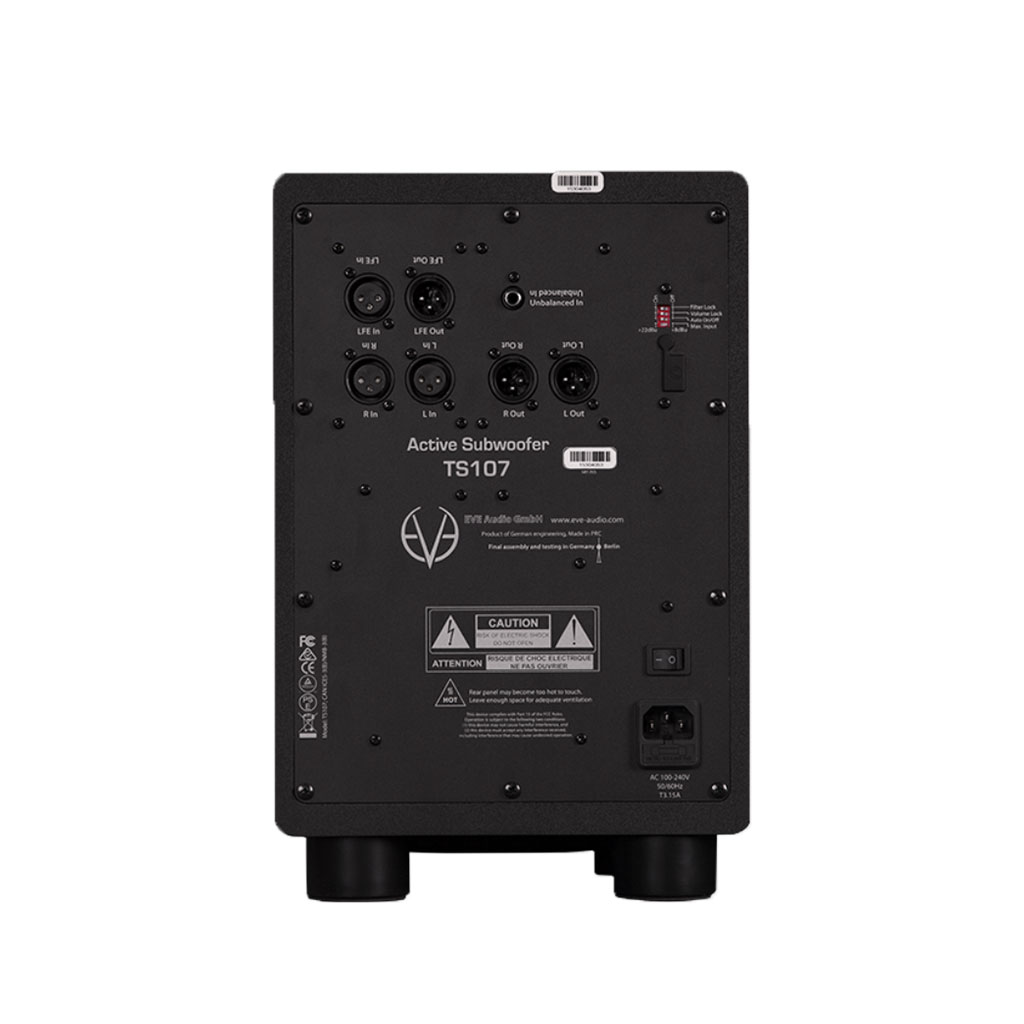 Loa siêu trầm Eve Audio TS-107 | Chính hãng - Trả góp 0%