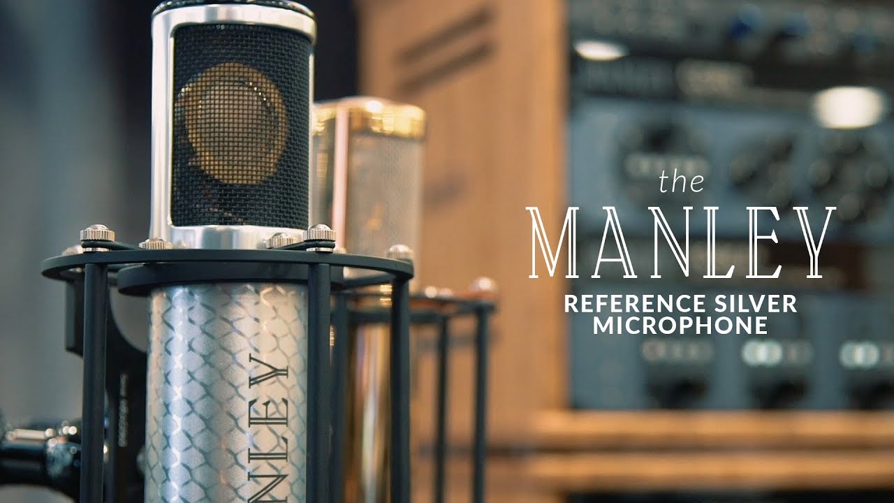 Micro thu âm Manley Reference Silver Microphone hàng chính hãng