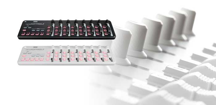 Midi Controller Korg nanoKONTROL 2 có hai màu cơ bản, bạn có thể thay thế khi chán 