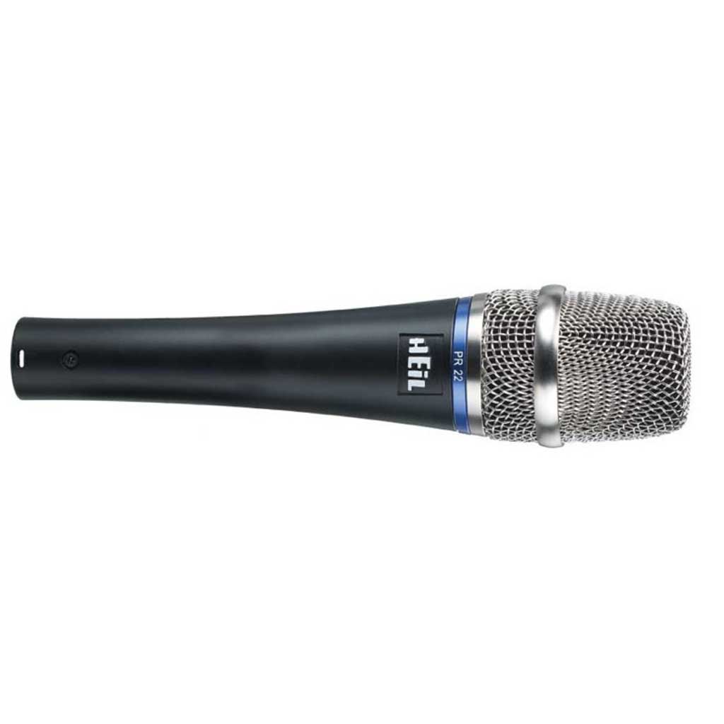 Micro Dynamic Heil Sound PR 22 màu đen nằm ngang