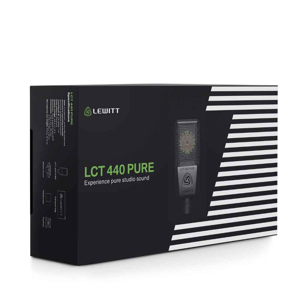 Micro Lewitt LCT 440 PURE đây là hộp sản phẩm micro