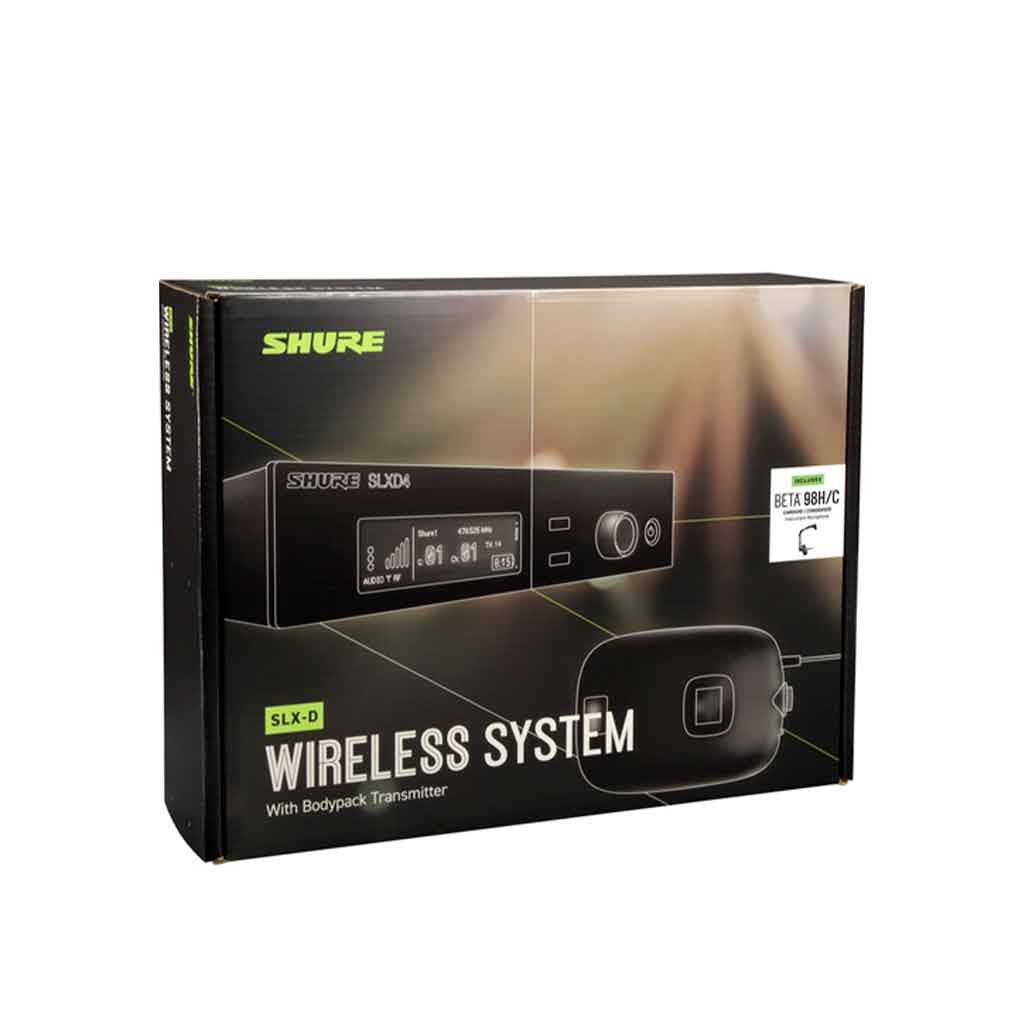 Shure SLXD14/98H - J52 Band | Chính hãng - Trả góp 0%