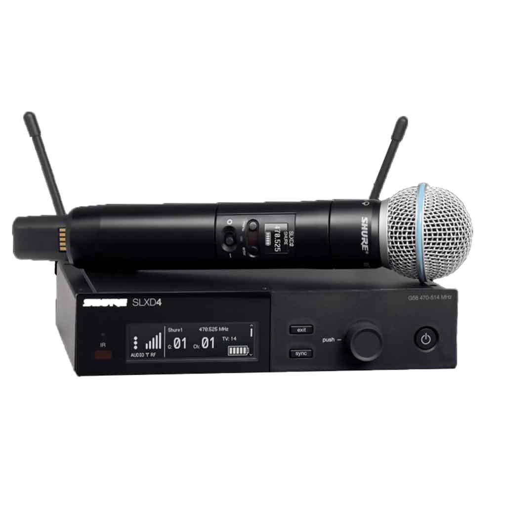 Shure SLXD2/B58 - G58 Band | Chính hãng - Trả góp 0%