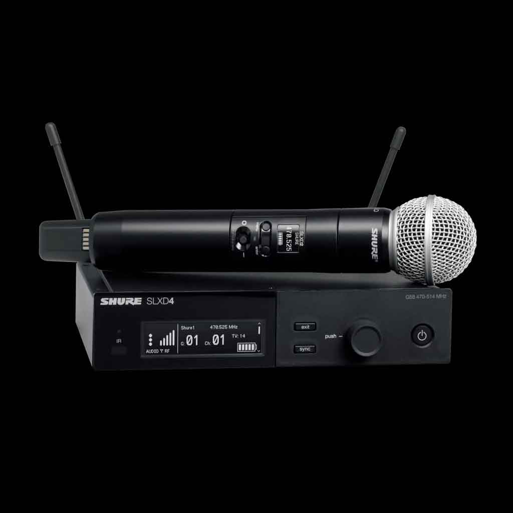 Shure SLXD2/SM58 - H55 Band | Chính hãng - Trả góp 0%
