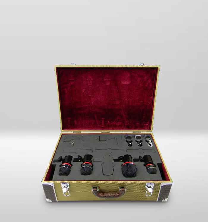 Micro thu âm nhạc cụ Avantone Pro CDMK-8 thiết kế linh hoạt và phụ kiện đi kèm đầy đủ  