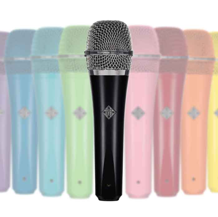 Micro Dynamic Telefunken M81 micro có nhiều màu sắc đa dạng