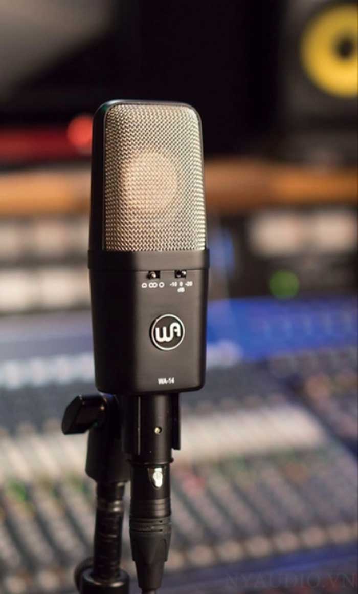 Micro Thu Âm Warm Audio WA-14 là sản phẩm không thể thiếu trong phòng thu 