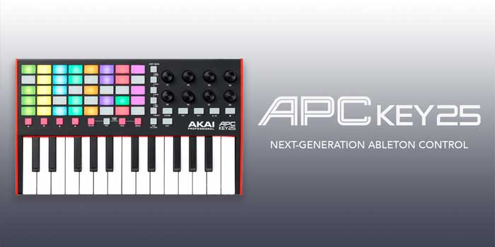 Midi Controller Akai APC Key 25 MK2 là sự lựa chọn hoàn hảo cho nhạc sĩ 