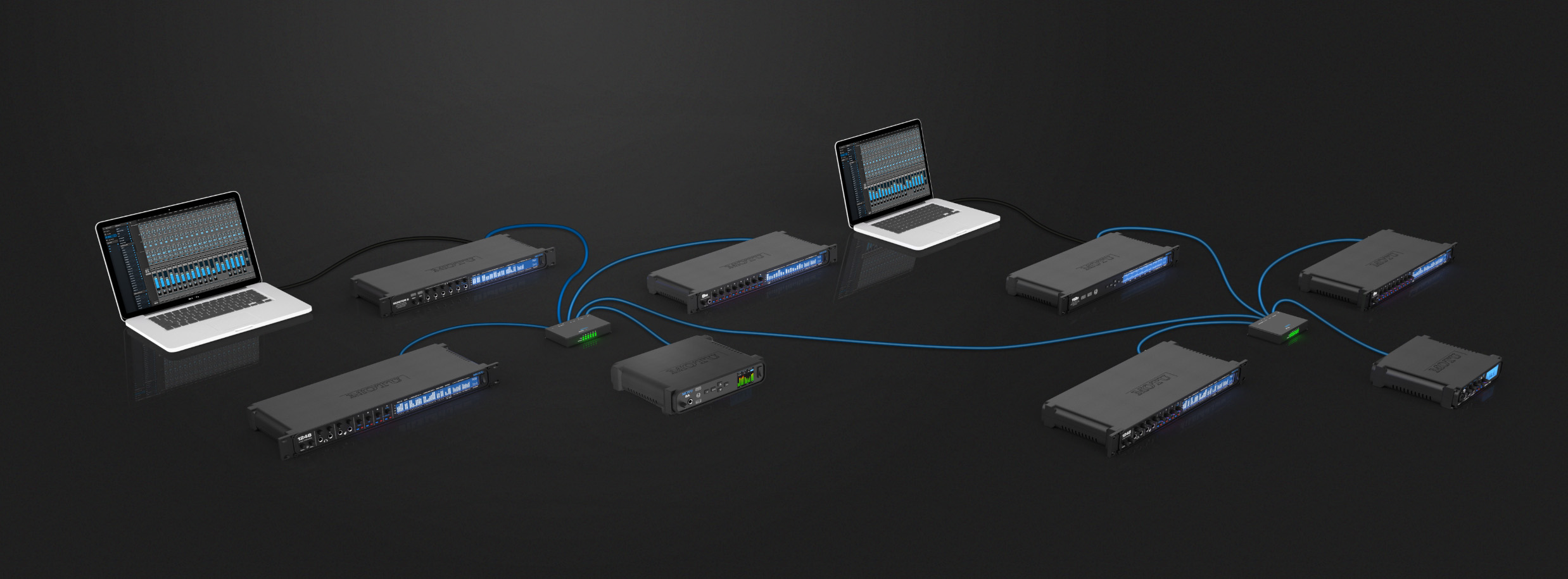 MOTU 8A 16x18 Thunderbolt / USB 3.0 hàng phân phối chính hãng giá cực tốt