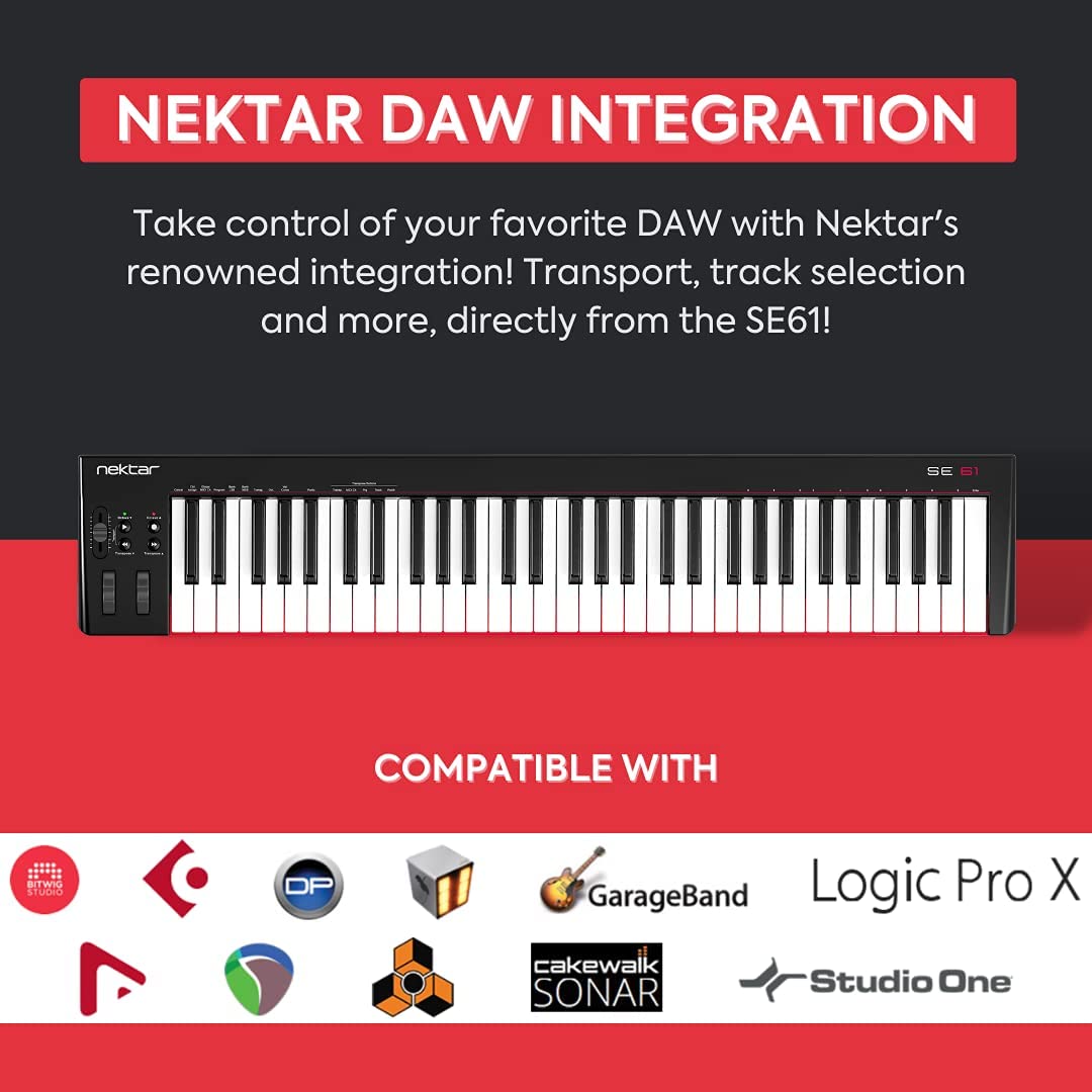 Nektar SE61 Midi Controller | giárẻ hàng phân phối chính hãng BH 1 năm 