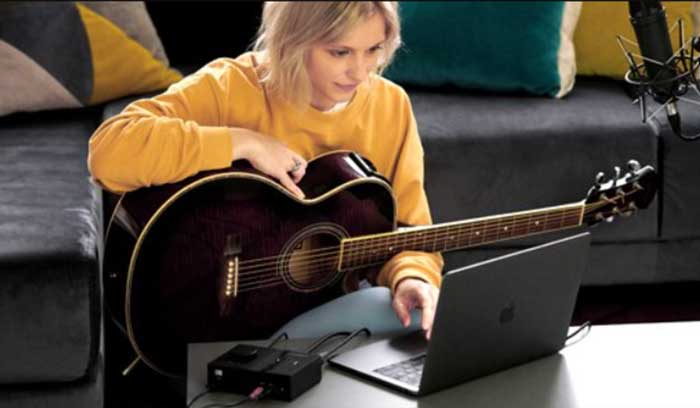Sound Card Native Instruments Komplete Audio 1 cung cấp chất lượng âm thanh không thua kém các thiết bị cao cấp