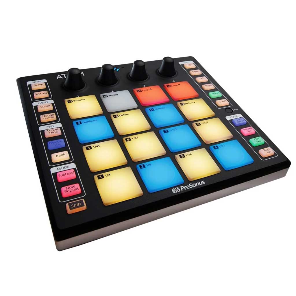 Các Pad của Pad Controller PreSonus ATOM vô cùng hiện đại, sẽ hỗ trợ bạn trong con đường âm nhạc