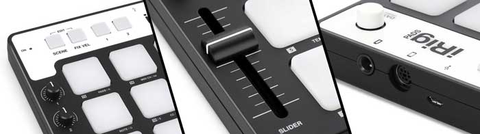 Pad điều khiển IK Multimedia iRig PADS thiết kế đơn giản dễ sử dụng, có thể ngay lập tức sử dụng mà không cần nhiều thao tác