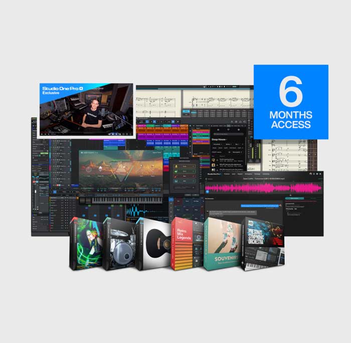 Phần mềm đi kèm với Sound card PreSonus Audiobox USB 96 - Chính Hãng