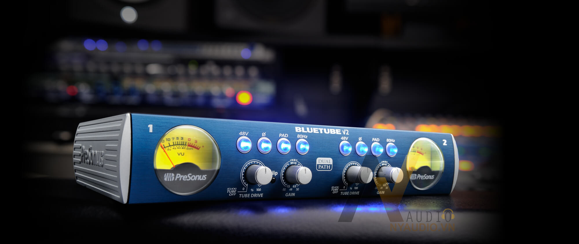 PreSonus Bluetube DPV2 Preamp Studio hàng nhập khẩu chính hãng