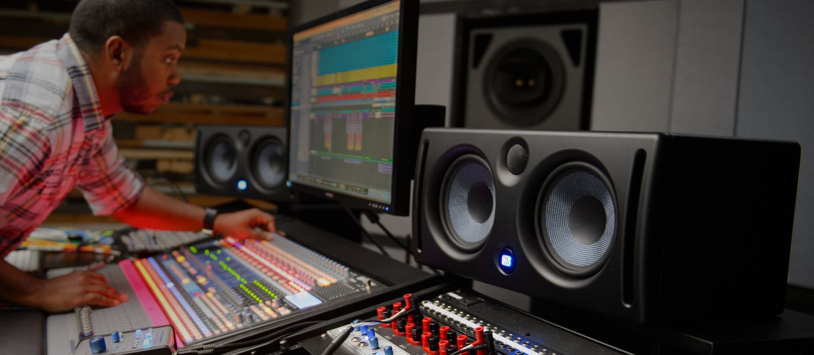 Loa kiểm âm Presonus Eris E66 Active MTM Monitor  2 Bass