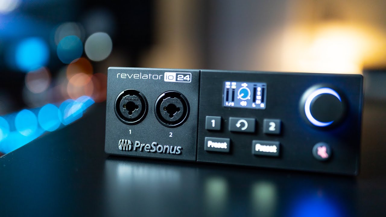 PreSonus Revelator io24 |  Audio Interface cho Streamer giá rè